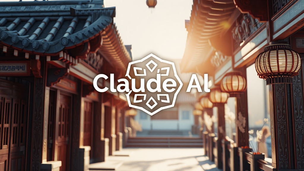 앤트로픽의 한국 시장 전략 (realistic 스타일)