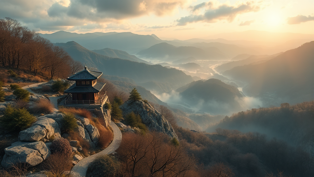 점입가경의 유래와 배경 (realistic 스타일)