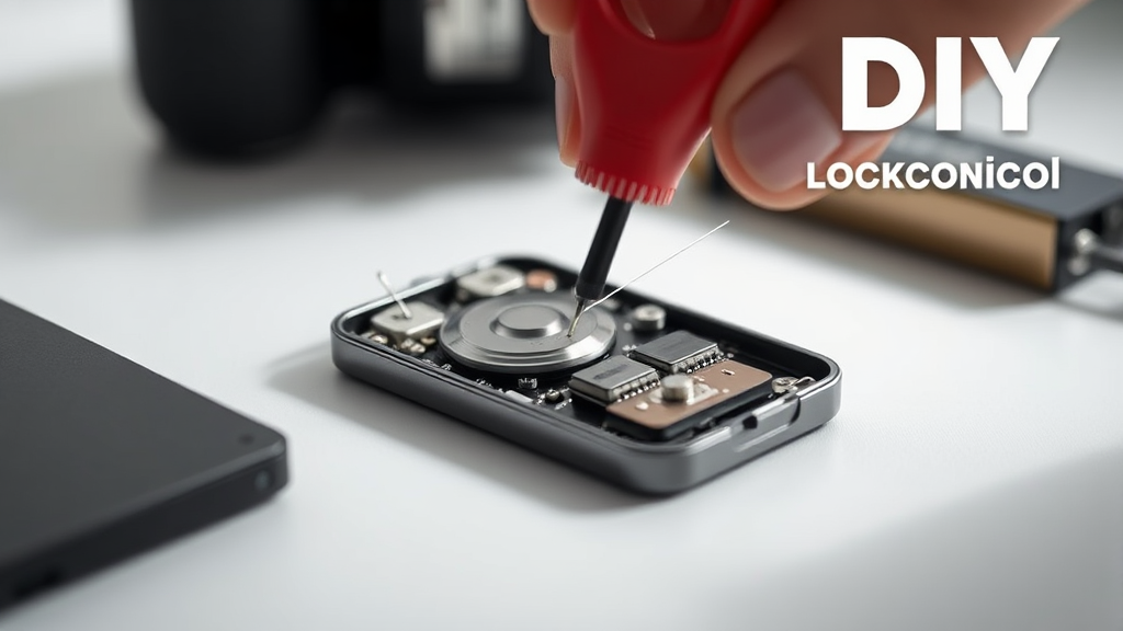 배터리, 어떻게 교체해야 할까? (realistic 스타일)