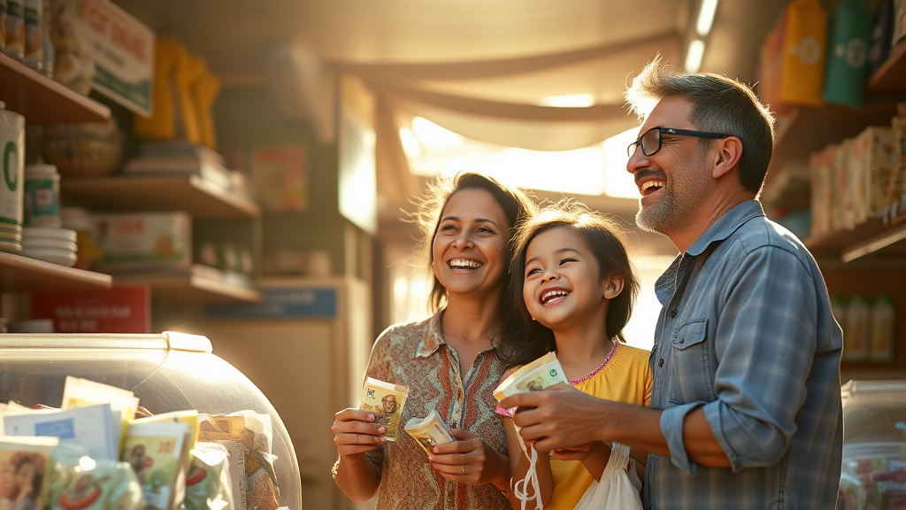 신청부터 사용까지: 추경 민생지원금 활용 가이드 (realistic 스타일)