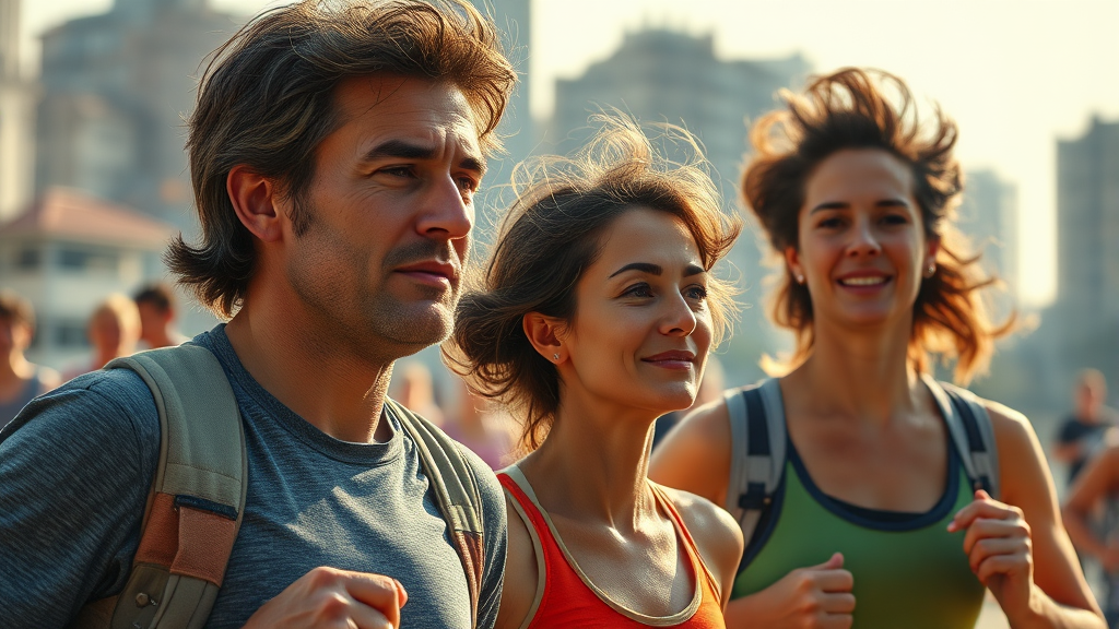 스트레스 관리, 정신 건강 지키기 (realistic 스타일)