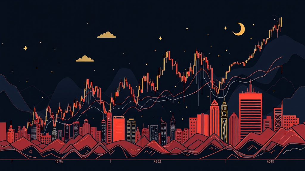 코스피 전망과 향후 투자 방향 (illustration 스타일)