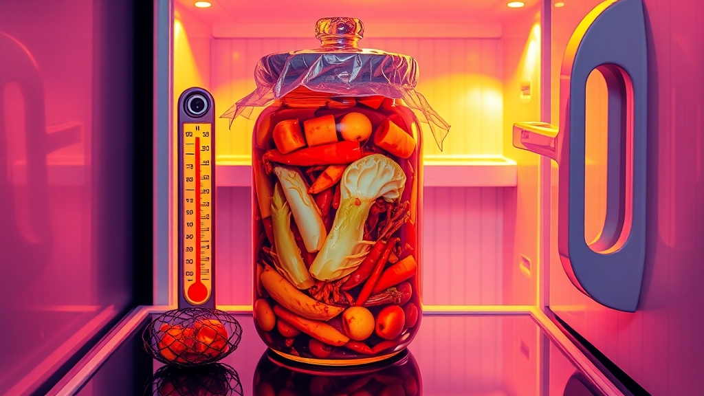 김장김치 보관 & 숙성법 (popart 스타일)