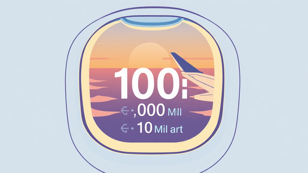 스카이패스 마일리지란? (illustration 스타일)