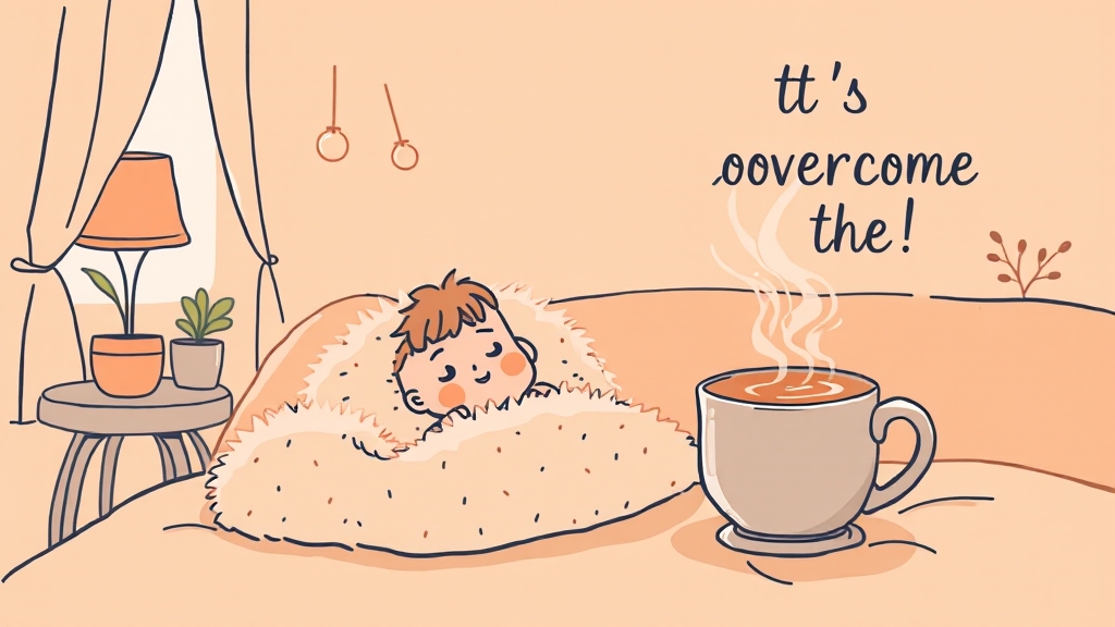 독감 예방 및 대처법 (illustration 스타일)