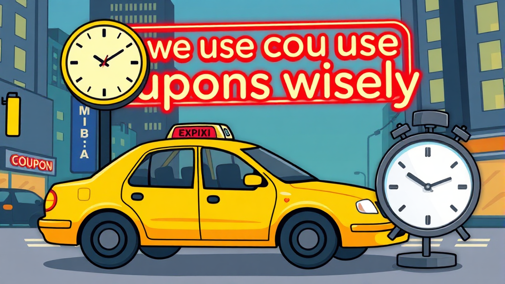 쿠폰 관련 문제 해결 (오류, 유효기간) (cartoon 스타일)