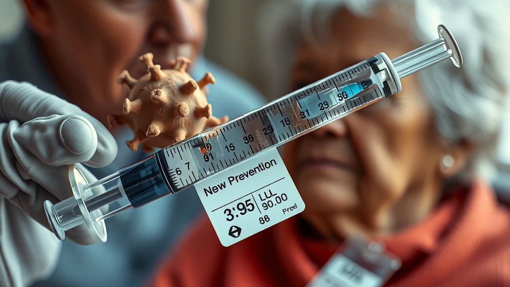 독감 예방접종 비용은? (realistic 스타일)