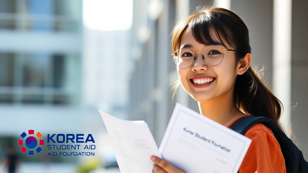 신청부터 지급까지: 2차 국가장학금 신청 방법 및 절차 (realistic 스타일)