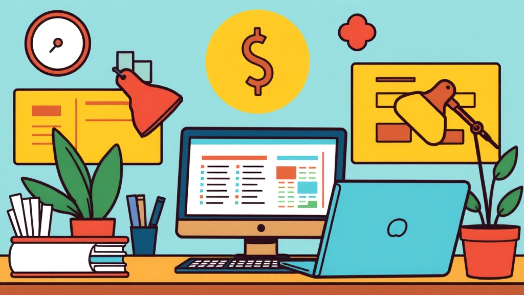 시험 과목 및 핵심 내용 (cartoon 스타일)