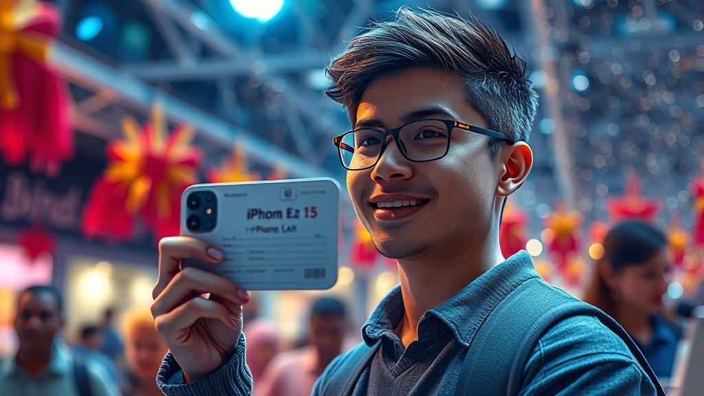 아이폰, 싸게 사는 법? (realistic 스타일)