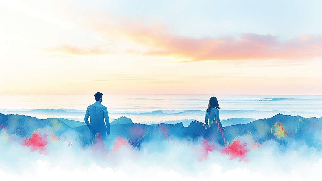 배당주 투자, 함정과 주의사항 (watercolor 스타일)