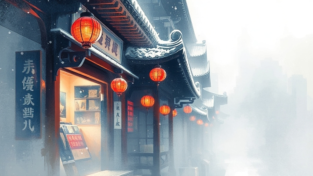 대만 (타이베이) (watercolor 스타일)