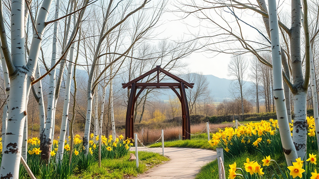 화담숲 수선화 축제 인생샷을 위한 포토 스팟 추천 (realistic 스타일)