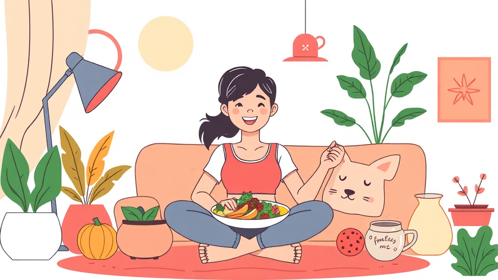 성공 사례 및 루틴 요약 (illustration 스타일)