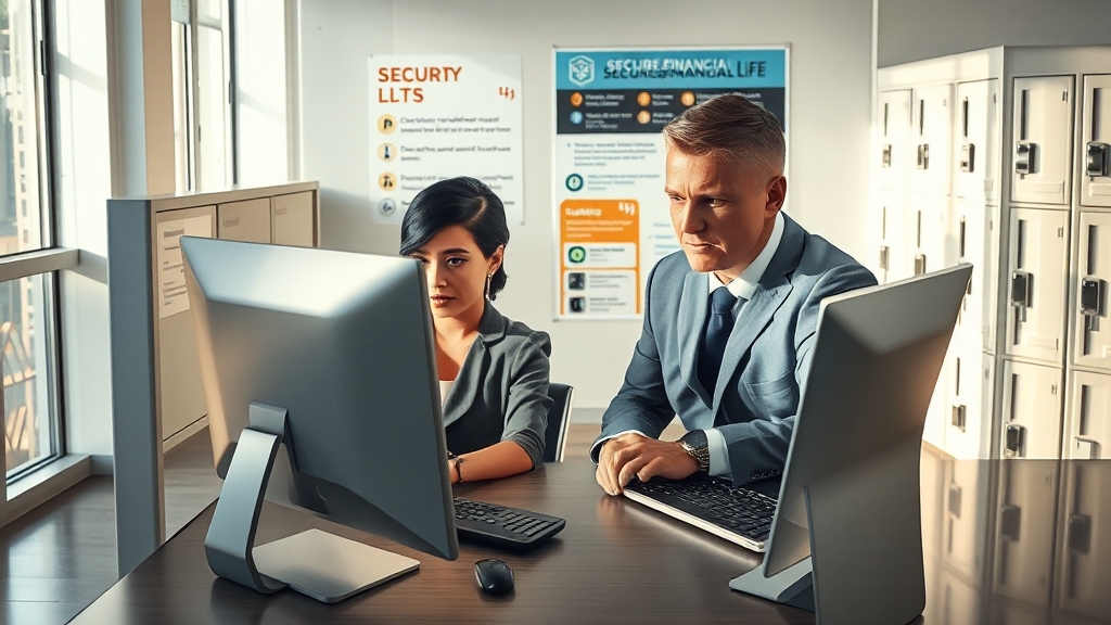 해지 후 추가 보안 조치 (realistic 스타일)