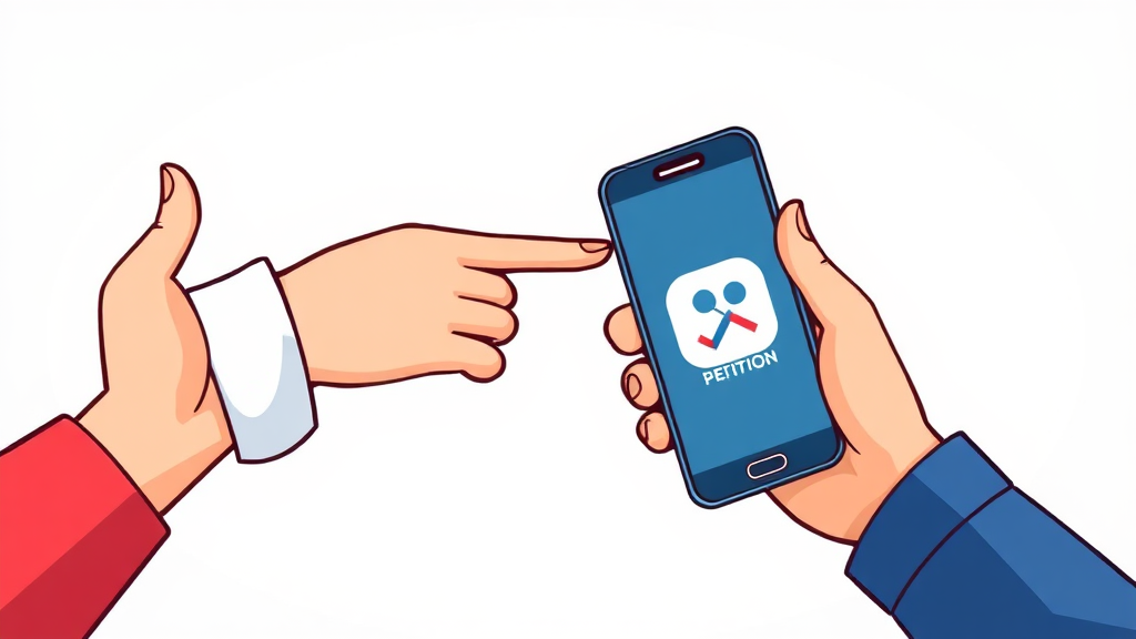 민원 접수 방법 (cartoon 스타일)