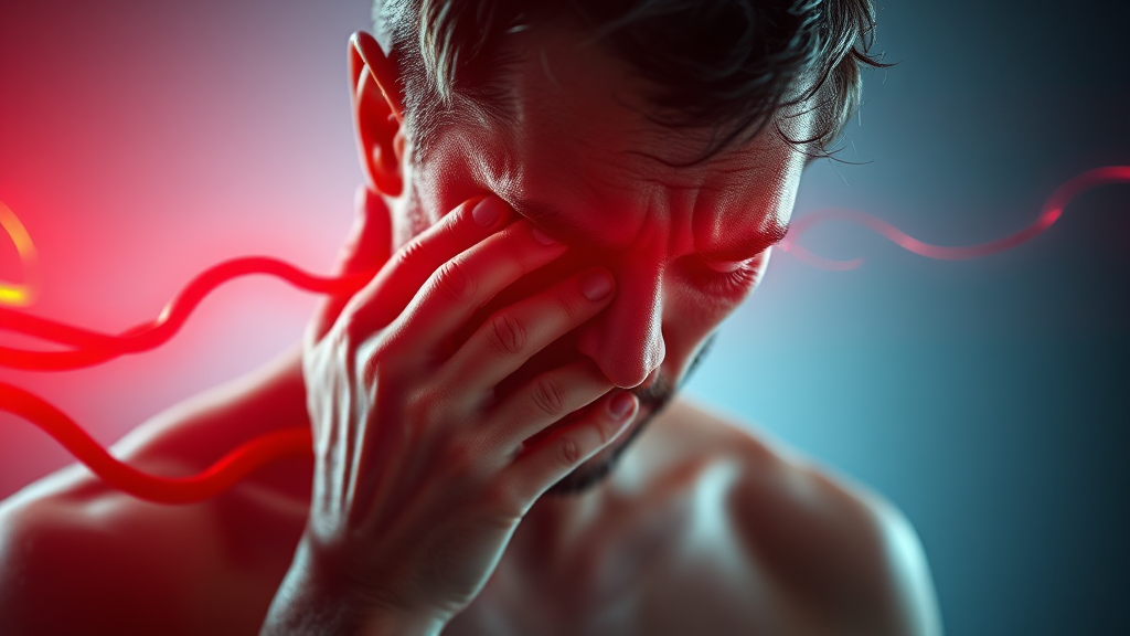 뇌경색이란? (realistic 스타일)