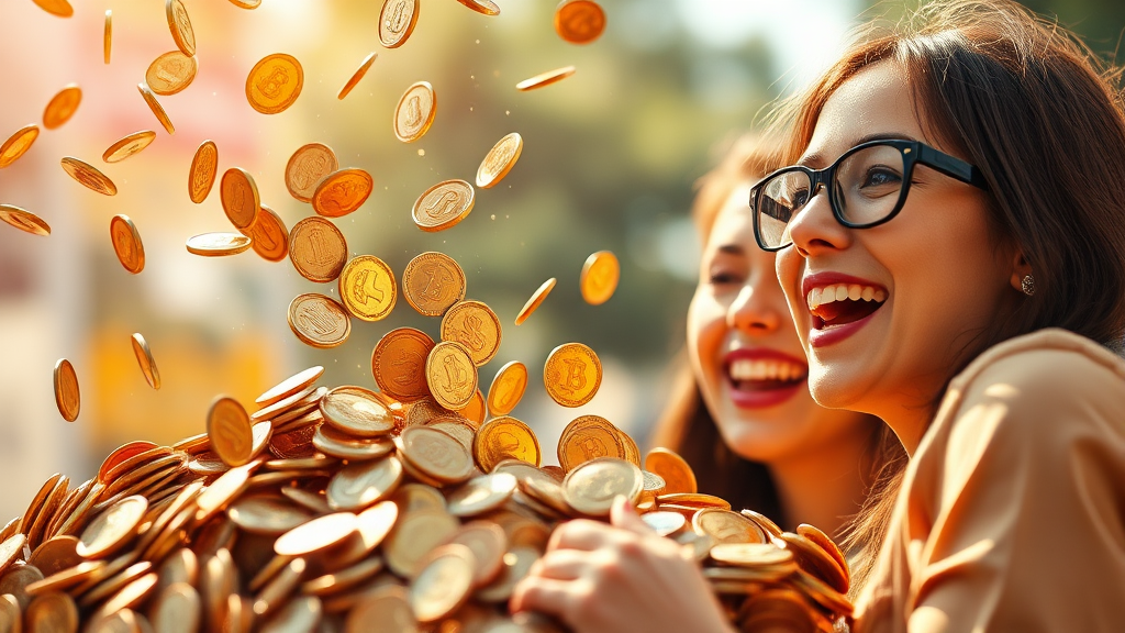 지역화폐, 인센티브 혜택은? (realistic 스타일)