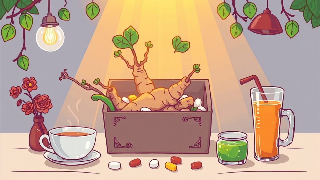 우슬뿌리, 맛있게 먹는 법 (cartoon 스타일)