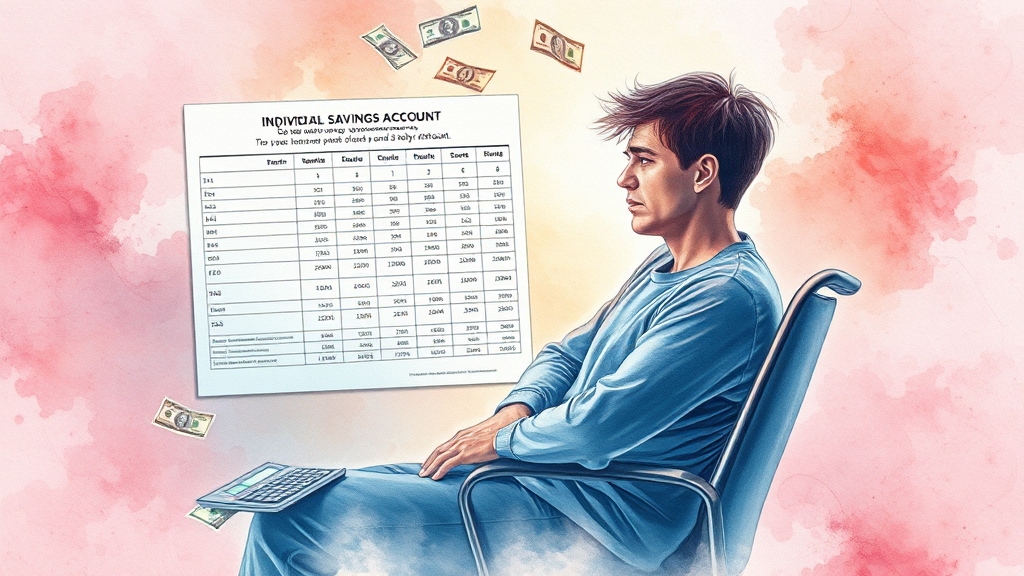 ISA 계좌, 중도 출금 시 유의점 (watercolor 스타일)