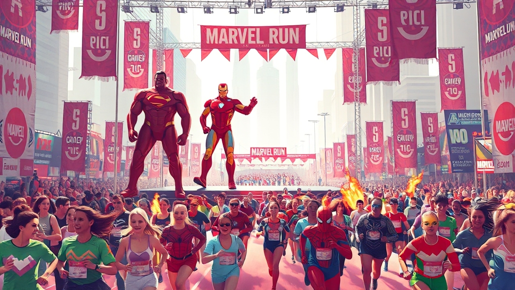 마블런, 현장 분위기는 어떨까? (illustration 스타일)