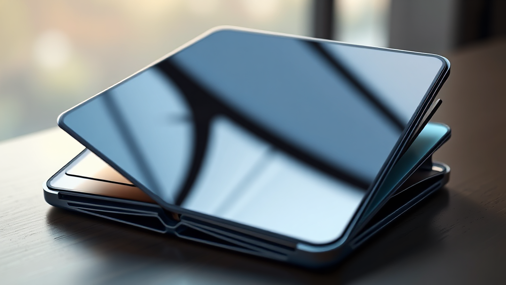 최신 기술과 결합된 특별한 스마트폰 경험 (realistic 스타일)