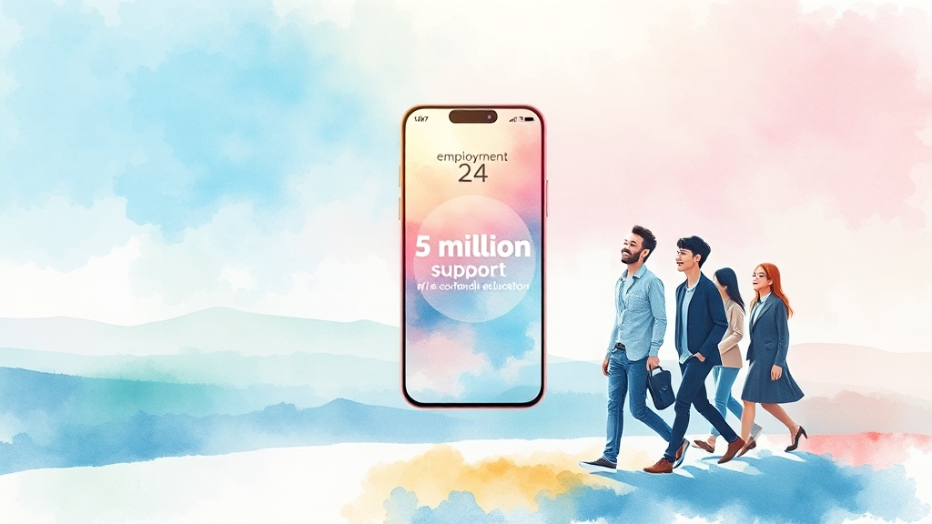 2025년, 무엇이 달라졌나요? (watercolor 스타일)