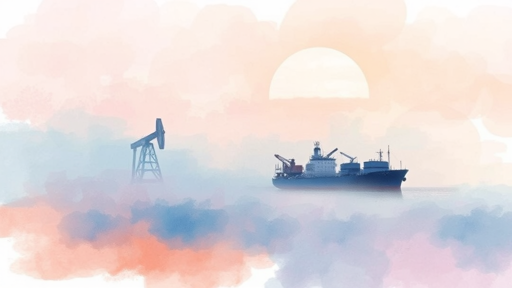 국제 정세 및 경제에 미칠 영향 (watercolor 스타일)