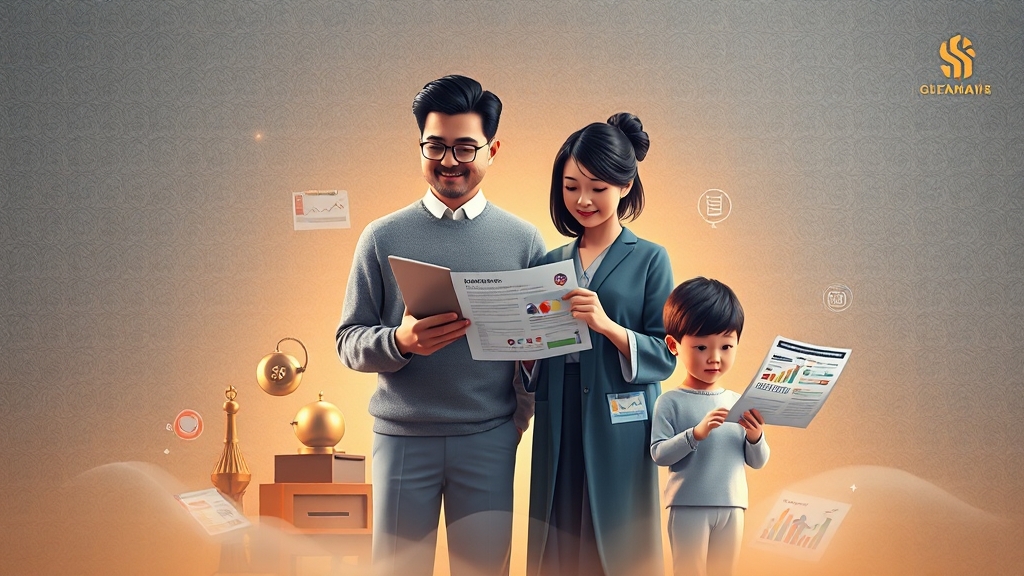 개인별 맞춤 솔루션 제시 (illustration 스타일)