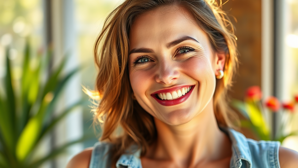 다이어트 후 변화 및 만족도 (realistic 스타일)