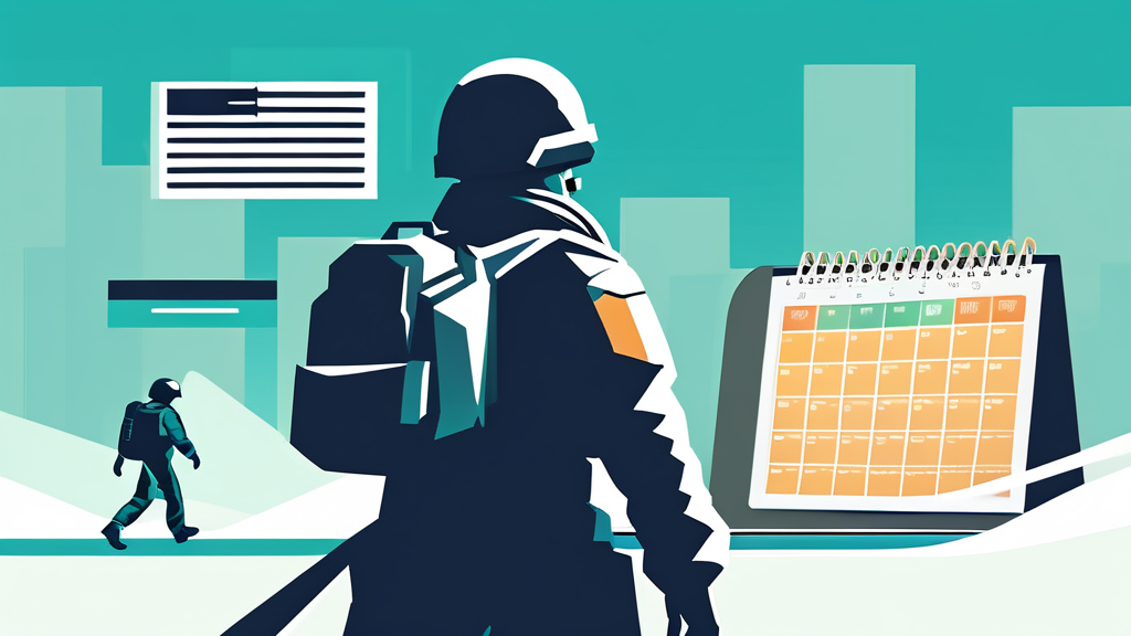 2026년 군무원 시험 일정 상세 안내 (illustration 스타일)