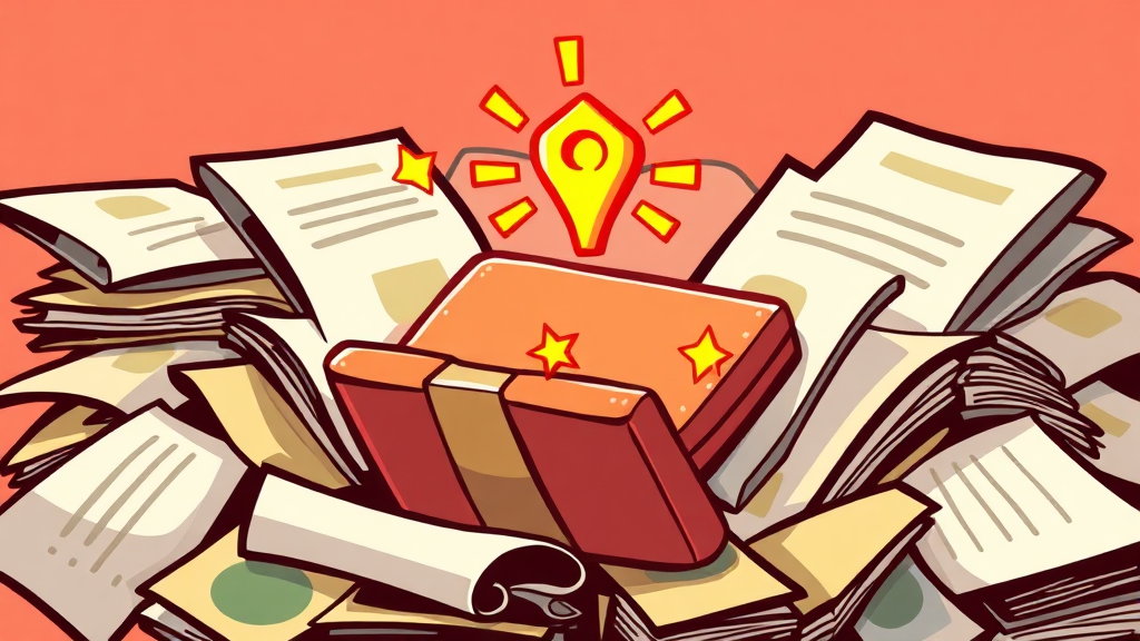 필수 제출 서류 및 준비 사항 (cartoon 스타일)