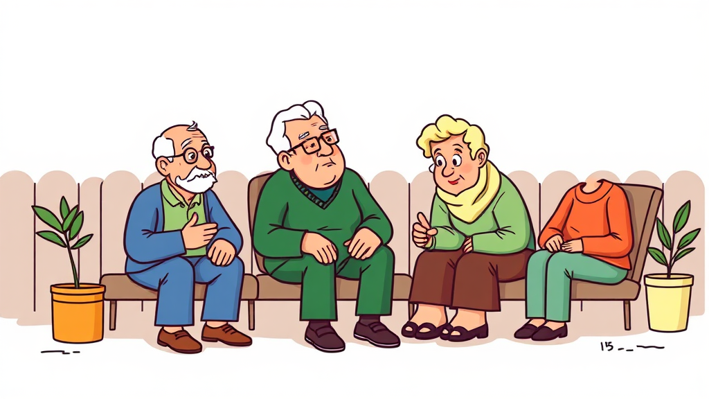 하후상박 기초연금, 기대 효과와 잠재적 쟁점 (cartoon 스타일)