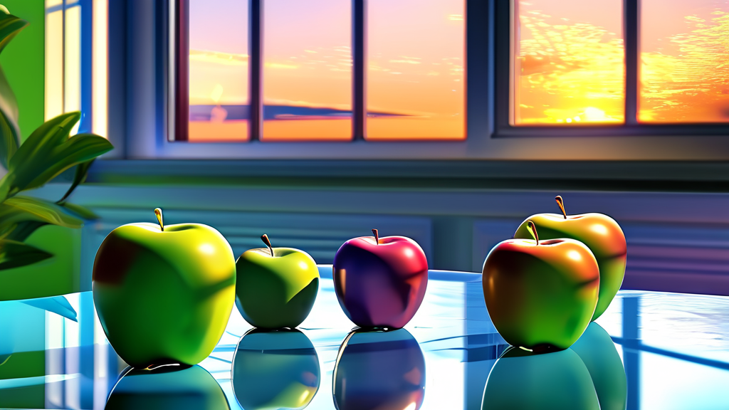 아이클라우드, 무엇을 저장하고 어떻게 활용할까? (realistic 스타일)