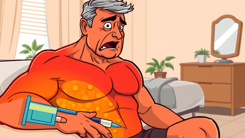 초기 증상, 놓치지 마세요! (cartoon 스타일)