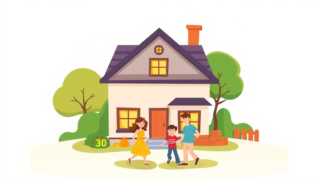 국민임대주택, 누구를 위한 제도인가요? (cartoon 스타일)