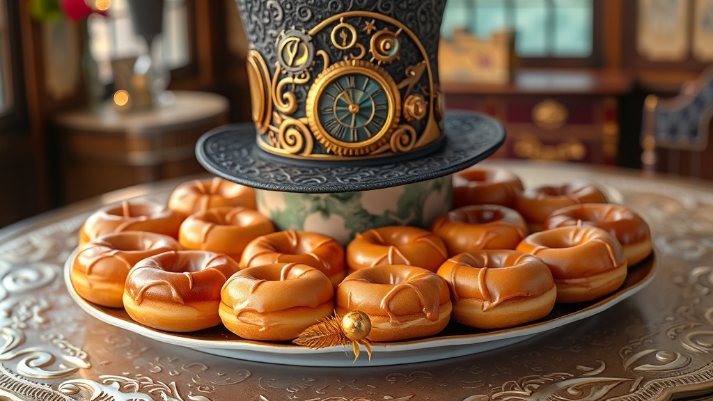 콜라보 완벽 분석: 크리스피 크림 X 해리포터 (realistic 스타일)