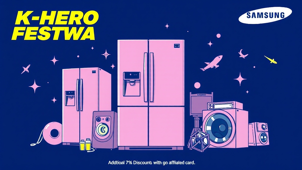 주요 할인 품목은? (illustration 스타일)