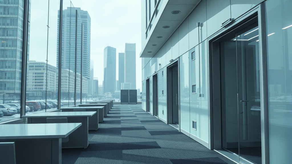 AI 투자 확대, 고용 한파 우려? (realistic 스타일)