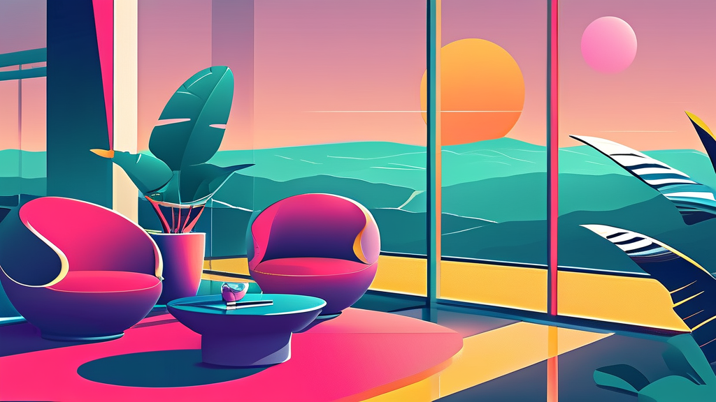 미래를 위한 현명한 청약 전략은? (illustration 스타일)