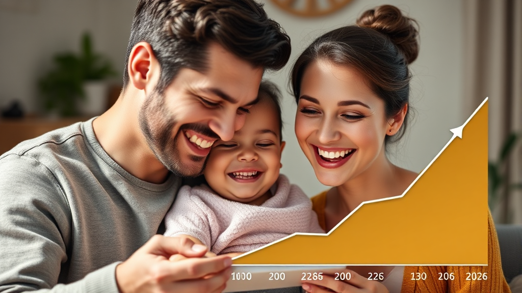 2026년 자녀장려금, 맞벌이 부부를 위한 정부 지원 확대 (realistic 스타일)