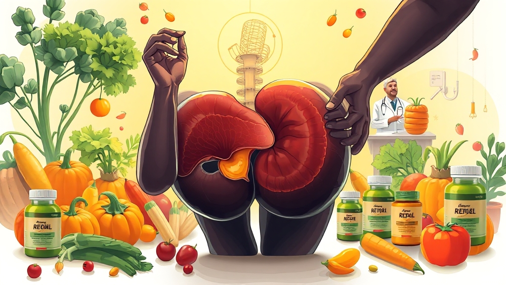 전립선 건강, 종합 관리 팁 (illustration 스타일)