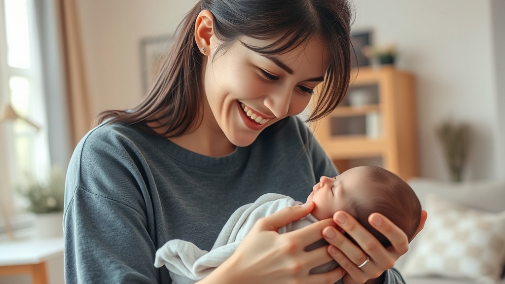 사업 개요: 산후도우미 지원 (realistic 스타일)