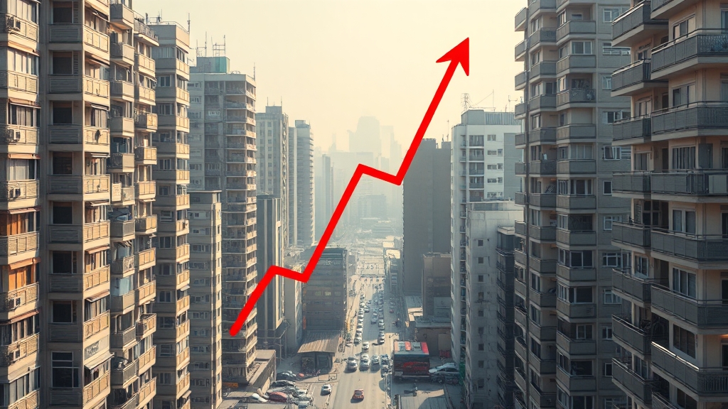 집값 상승, 왜 멈추지 않을까? (realistic 스타일)