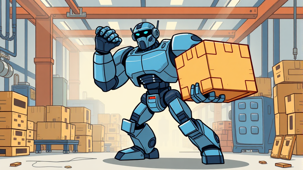 아틀라스 로봇 주요 특징 분석 (cartoon 스타일)