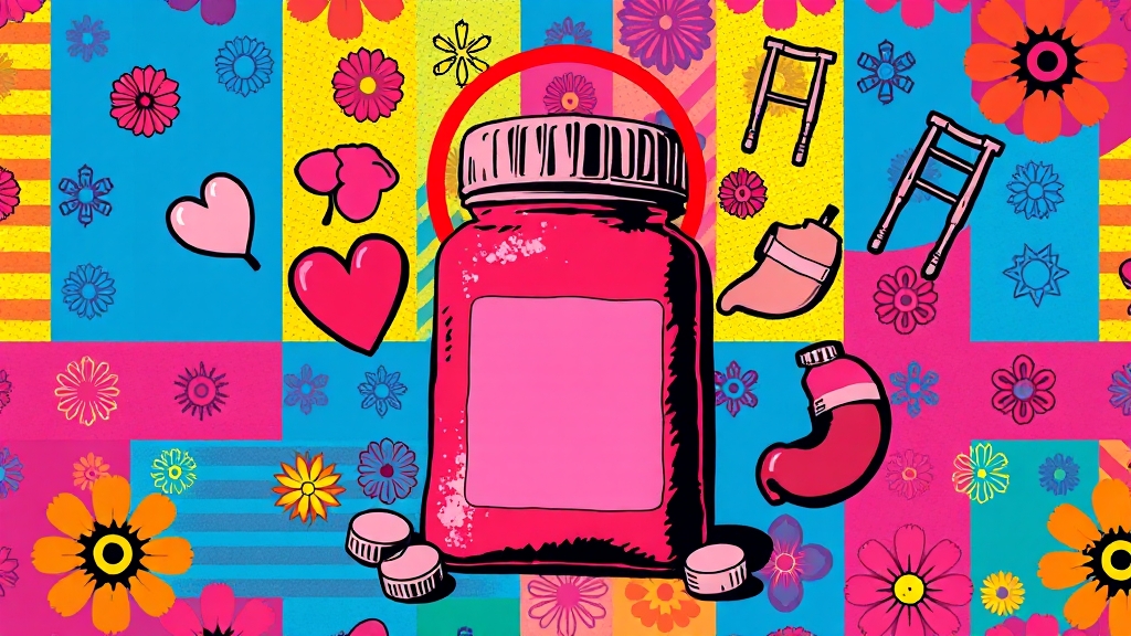 NSAIDs 종류와 주의점 (popart 스타일)