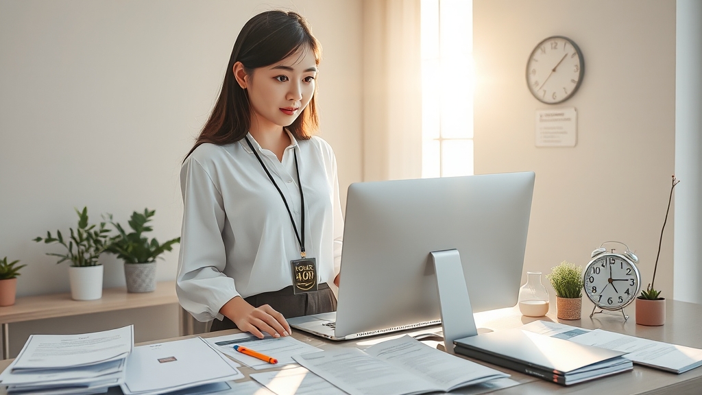 신청 방법 & 제출 서류 (realistic 스타일)