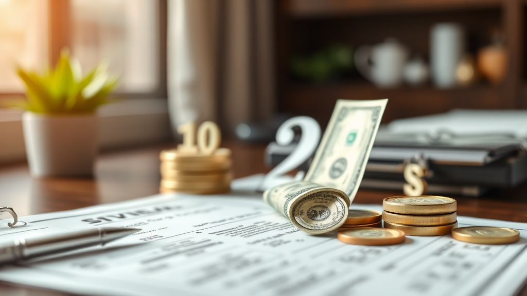 2026년 실수령액: 공제 항목 (realistic 스타일)