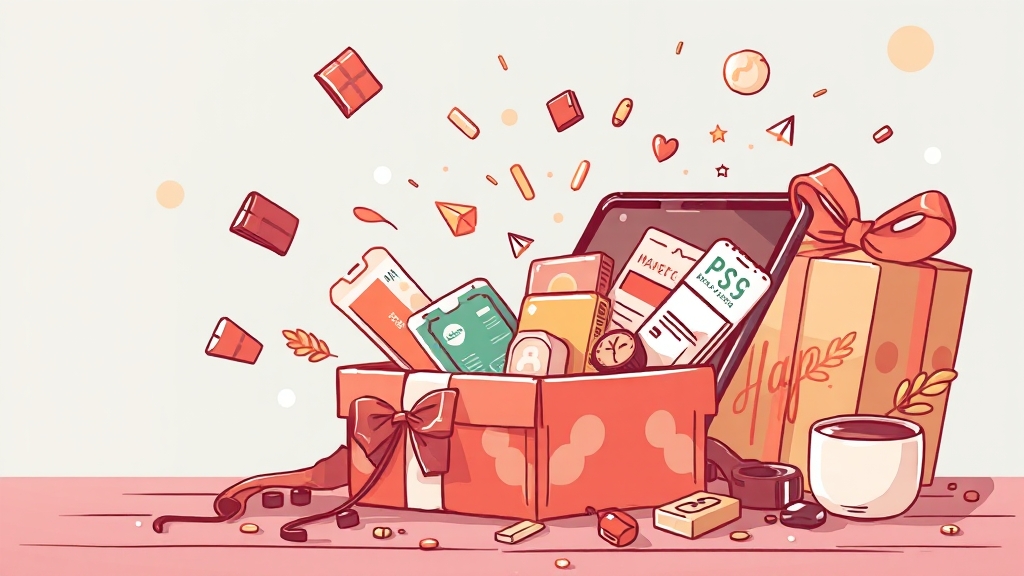 알뜰폰 프로모션 & 이벤트 활용 (illustration 스타일)