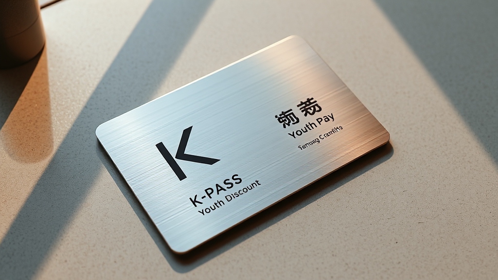 교통카드 지원 카드사 및 팁 (realistic 스타일)